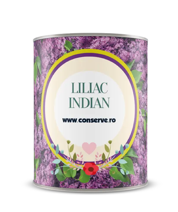 Conserva cu liliac indian conservat