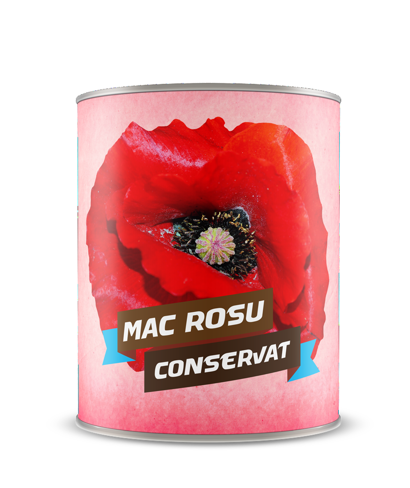 Mac rosu conservat